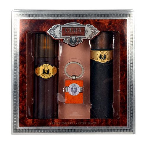 Cuba Gold EDT 100 ml + AS 100 ml + Key Chain (man)