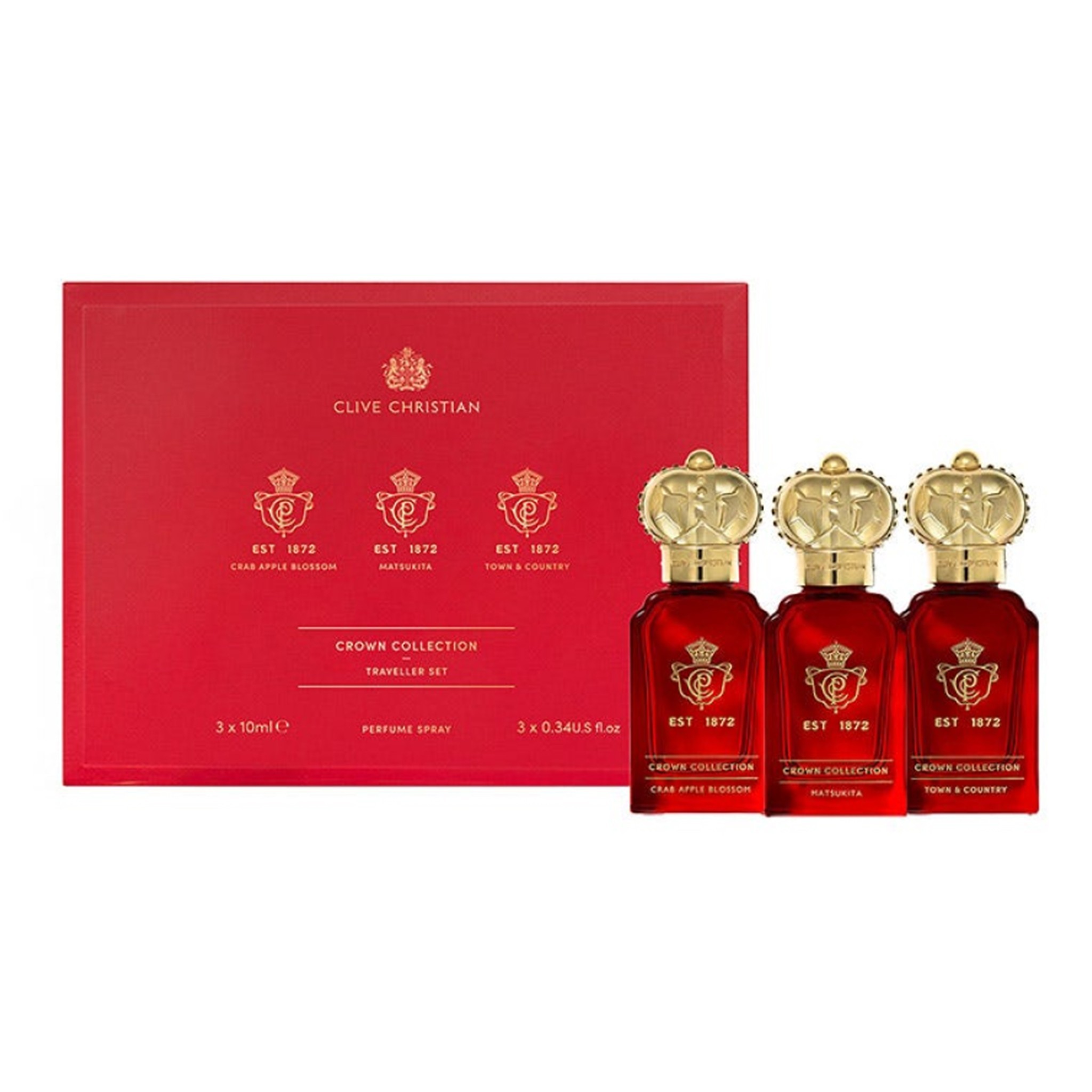 Clive Christian Crown Collection 3x10ml