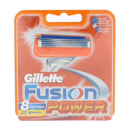 Gillette Fusion Power spare blades for men 8 ks