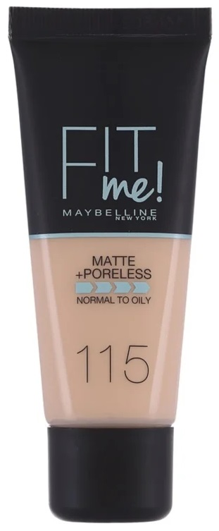 Maybelline Fit Me! matte makeup for normal and oily skin 30 ml 115 Ivory