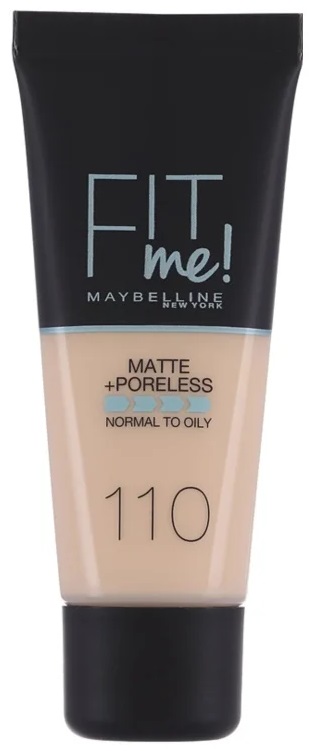 Maybelline Fit Me! matte makeup for normal and oily skin 30 ml 110 Porcelain