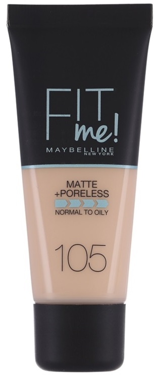 Maybelline Fit Me! matte makeup for normal and oily skin 30 ml 105 Natural Ivory