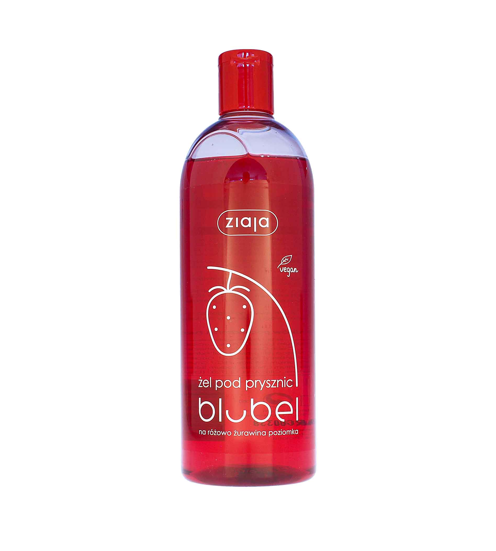 Ziaja Fruity Cranberry & Wild Strawberry Shower Gel 500ml