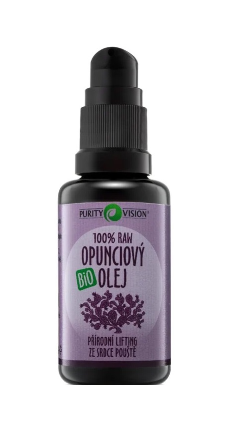 Purity Vision Raw Bio Opunciový olej 100% prickly pear oil 15 ml