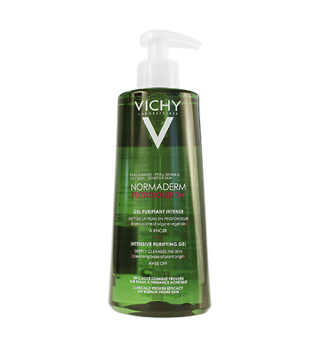 Vichy Normaderm Phytosolution deep cleansing gel against acne skin imperfections 400 ml
