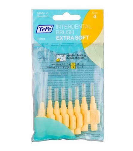 TePe Extra Soft interdental brushes 0,7mm 8 ks