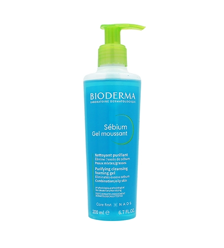 Bioderma Sébium čistící gel pro mastnou a smíšenou pleť 200 ml