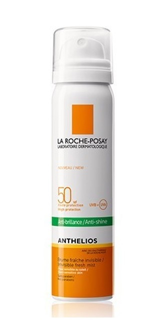 La Roche-Posay Anthelios refreshing face spray against skin shine spf 50 for women 75 ml