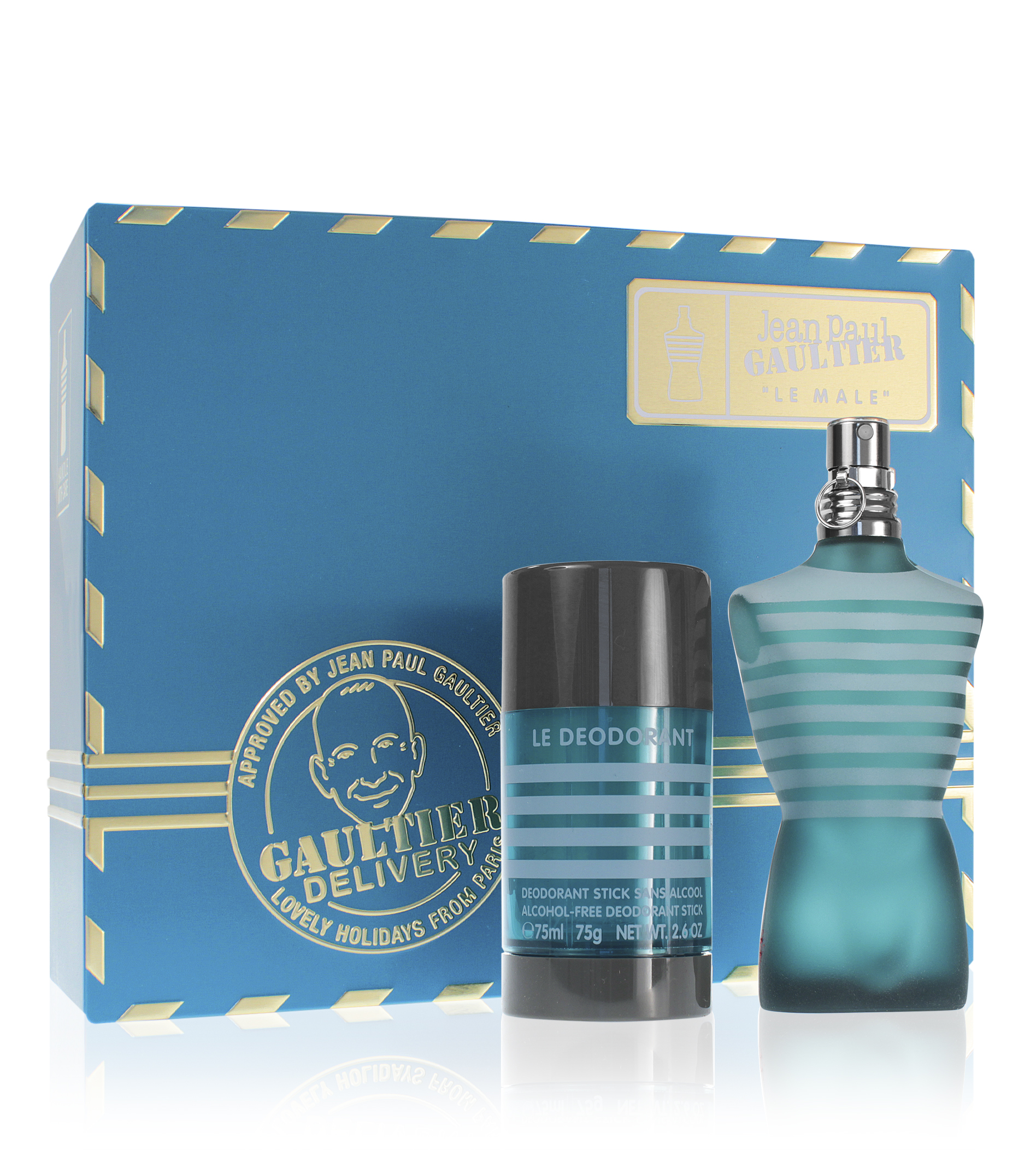 Jean Paul Gaultier Le Male eau de toilette for men 75 ml + deostick 75 ml gift set