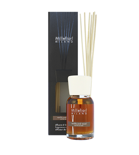 Millefiori Milano Vanilla & Wood aroma diffuser 100 ml