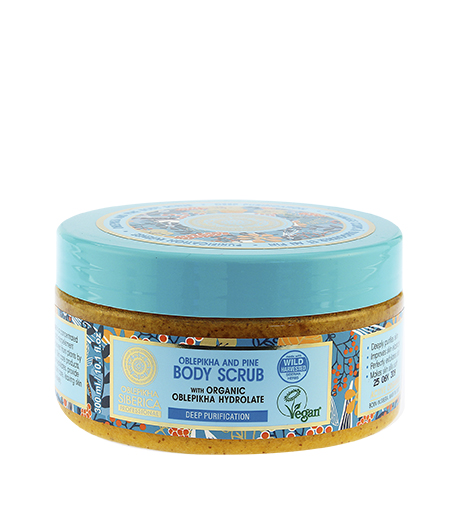 Natura Siberica Oblepikha and Pine Body Scrub 300ml