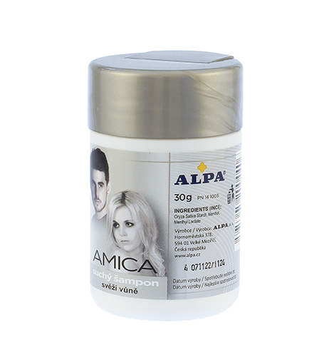 Alpa Amica suchý šampon svěží vůně 30 g