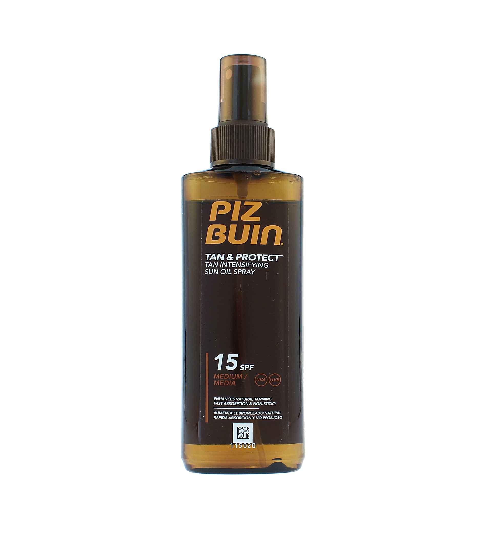 Piz Buin Tan & Protect Tan Intensifying Sun Oil Spray SPF 15 150 ml