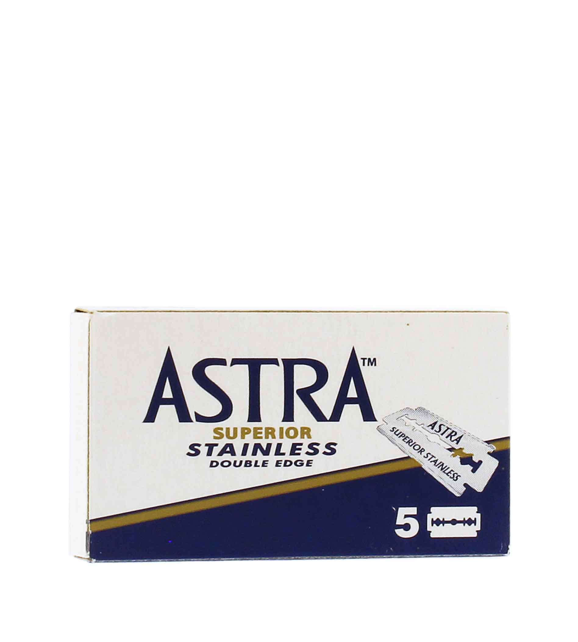 Astra Superior Stainless Razors 5pcs