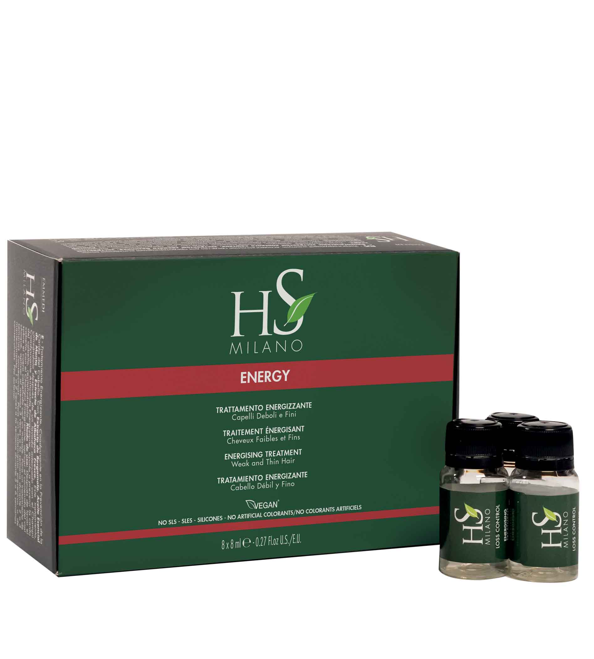 HS Milano Energizing Treatment 8x8ml