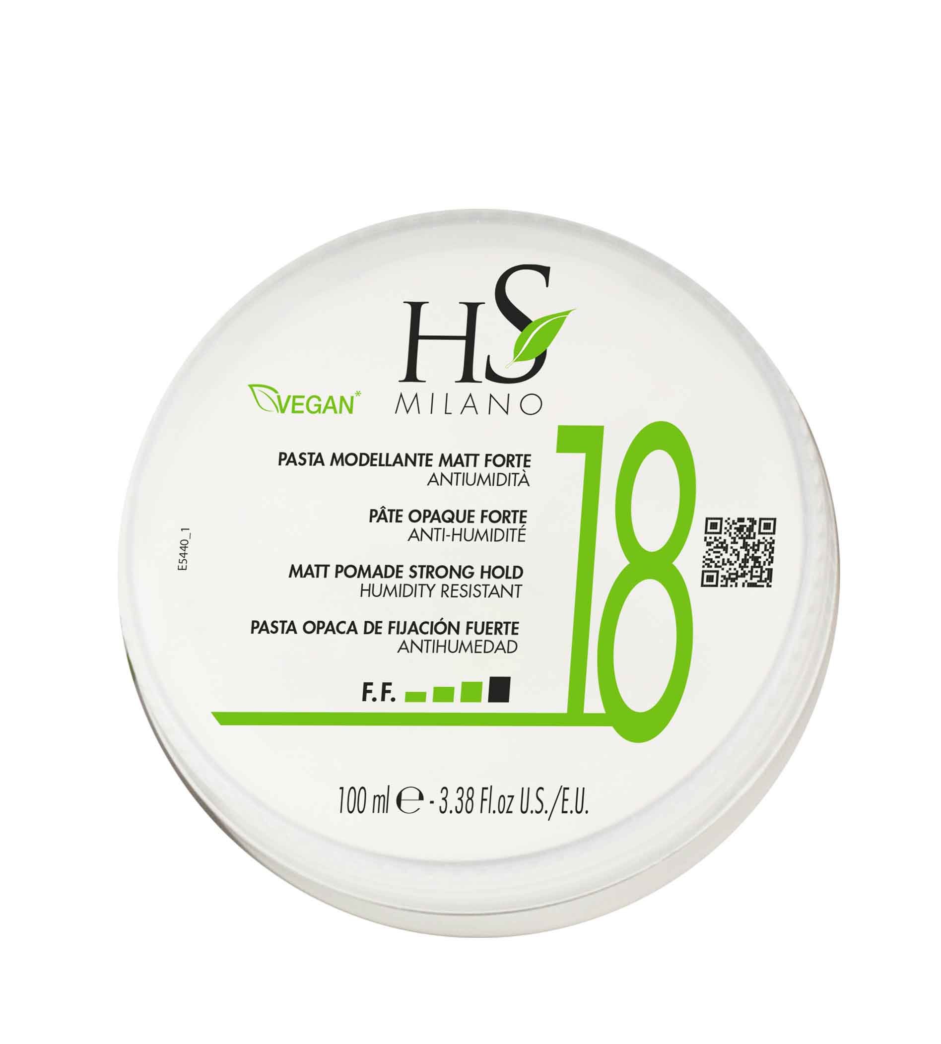 HS Milano Mat Pomade Strong Hold 100ml