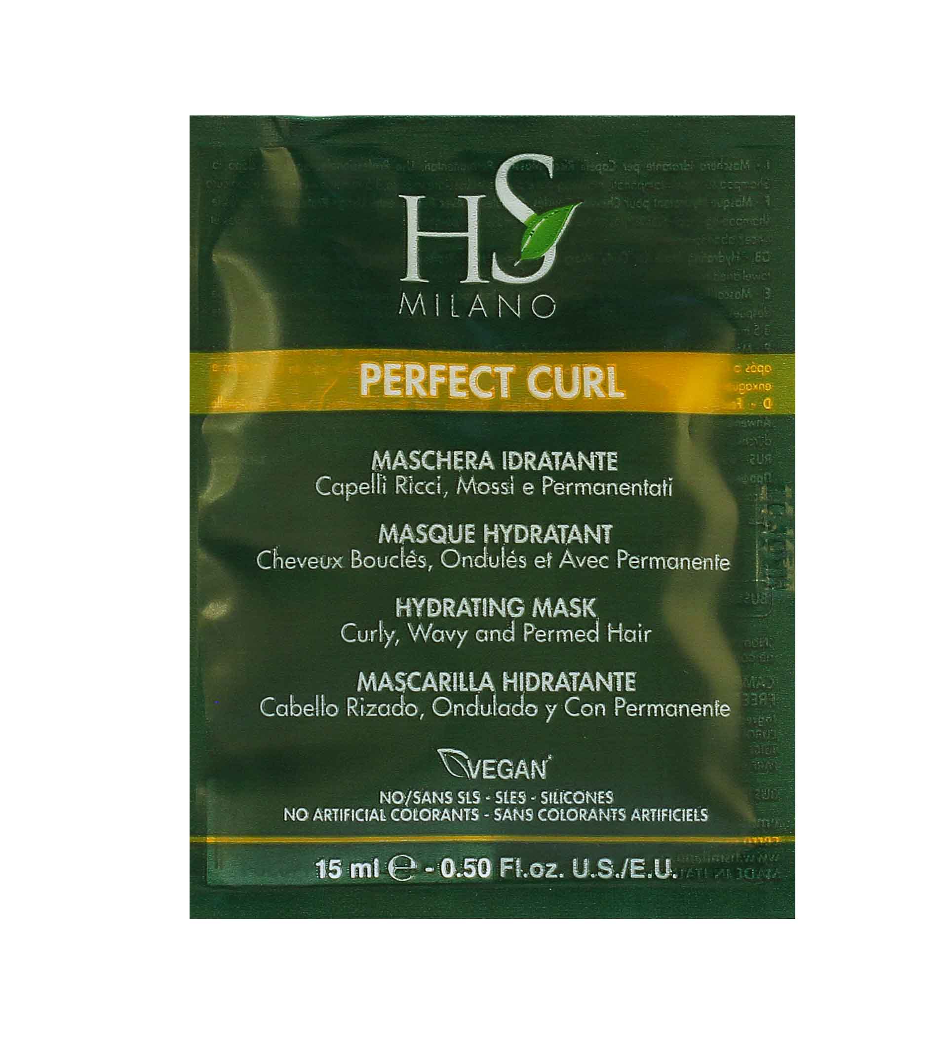 HS Milano Perfect Curl Mask Sachet 15ml