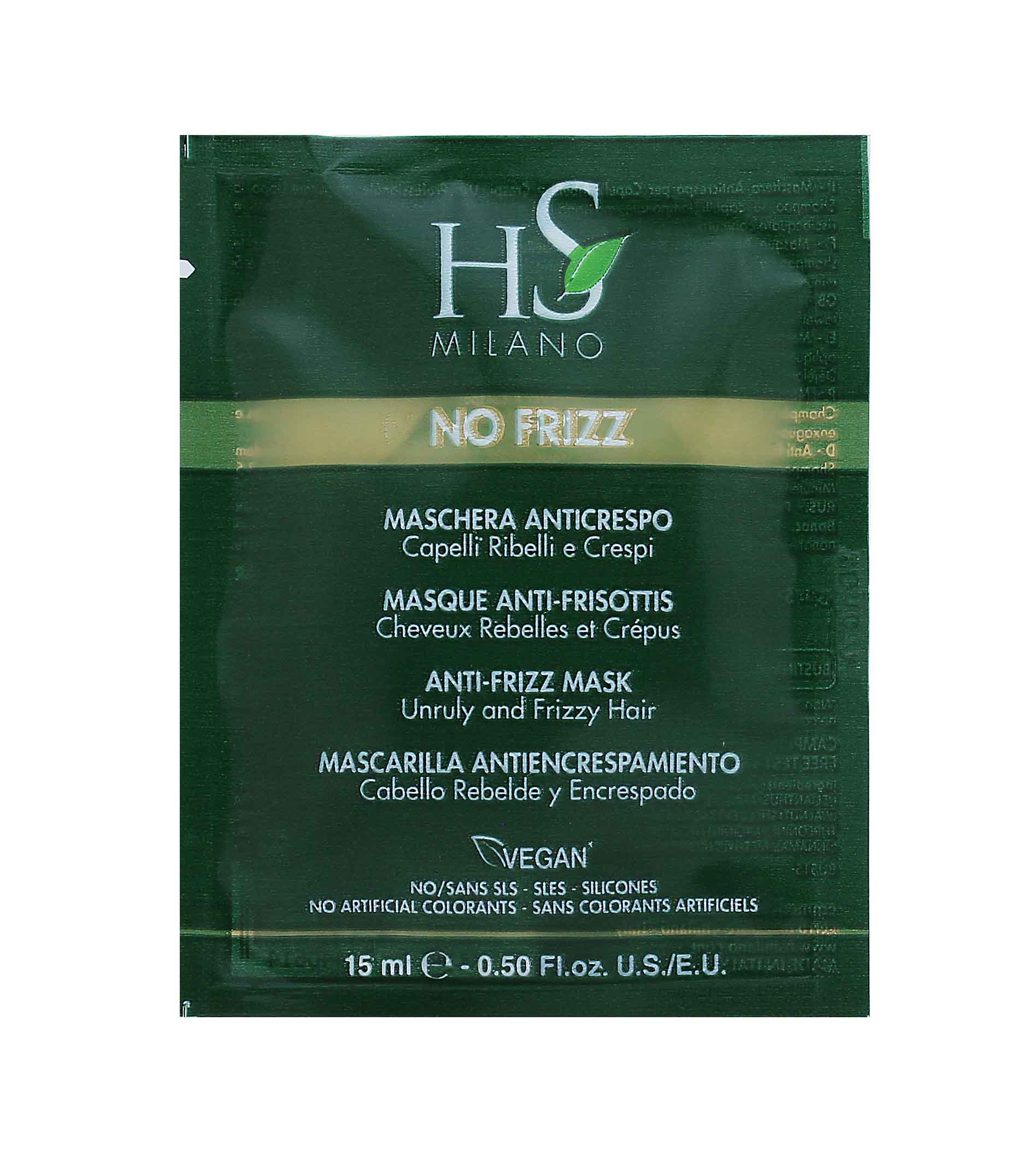 HS Milano No Frizz Mask Sachet 15ml