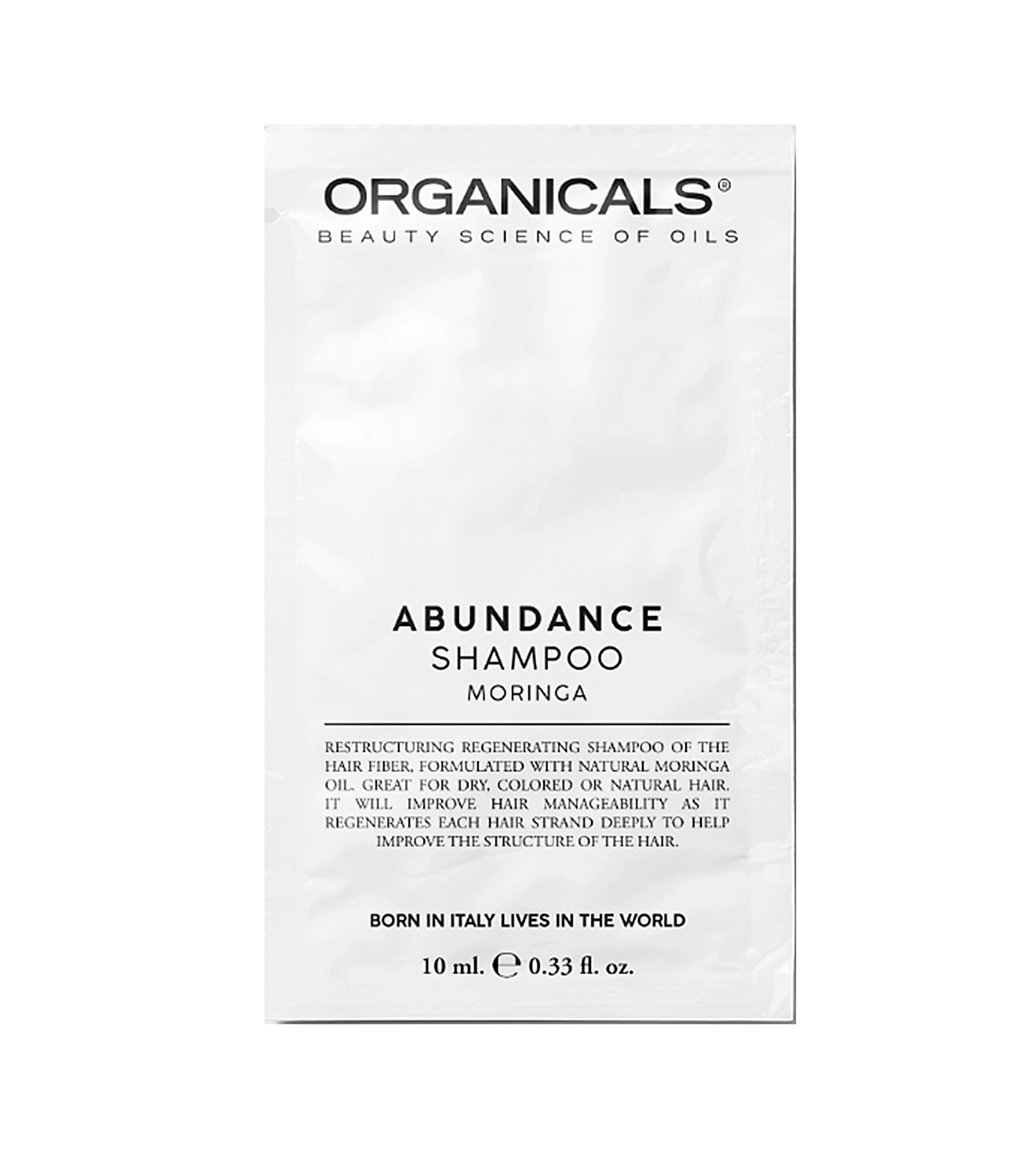Organicals ABUNDANCE Restructuring Shampoo Moringa 10ml