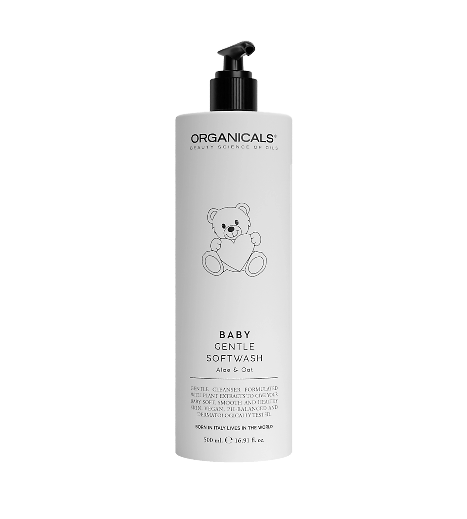 Organicals BABY Gentle Softwash Aloe&Oat gentle washing gel for babies 500 ml
