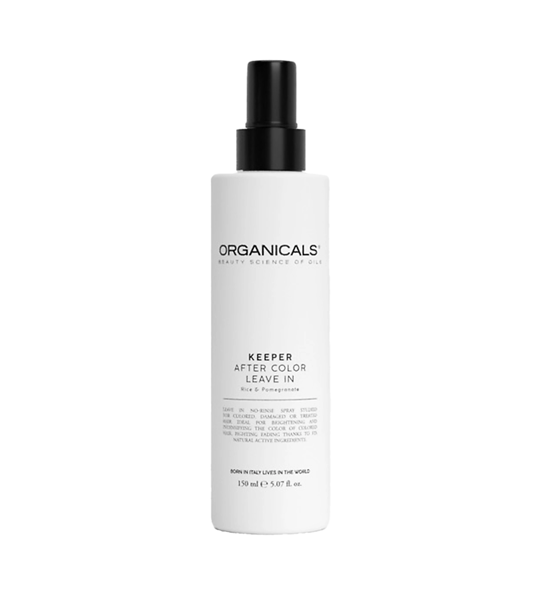 Organicals KEEPER After Color Leave In Rice & Pomegranate leave-in spray for colored hair 150 ml