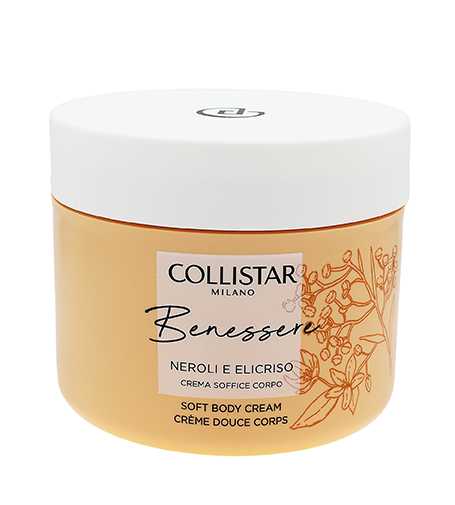 Collistar Benessere Neroli and Helichrysum Soft Body Cream 200ml