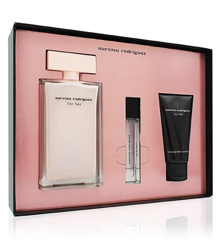 Narciso Rodriguez For Her 2024 SET W (EDP 100ml + BL 50ml + EDP 10ml)