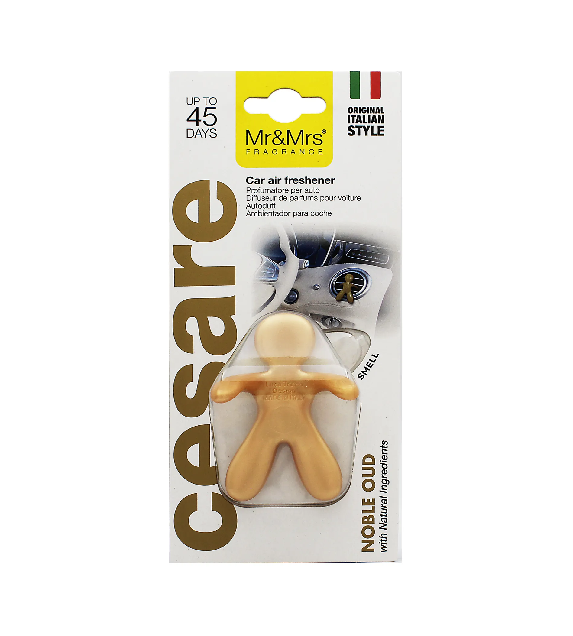 Mr&Mrs Fragrance Cesare Noble Oud Car Air Freshener