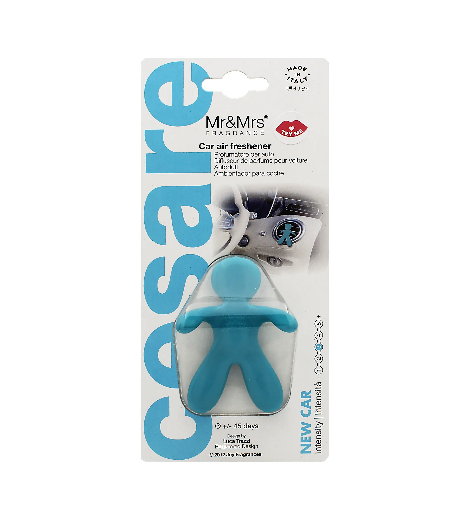 Mr&Mrs Fragrance Cesare New Car Car Air Freshener