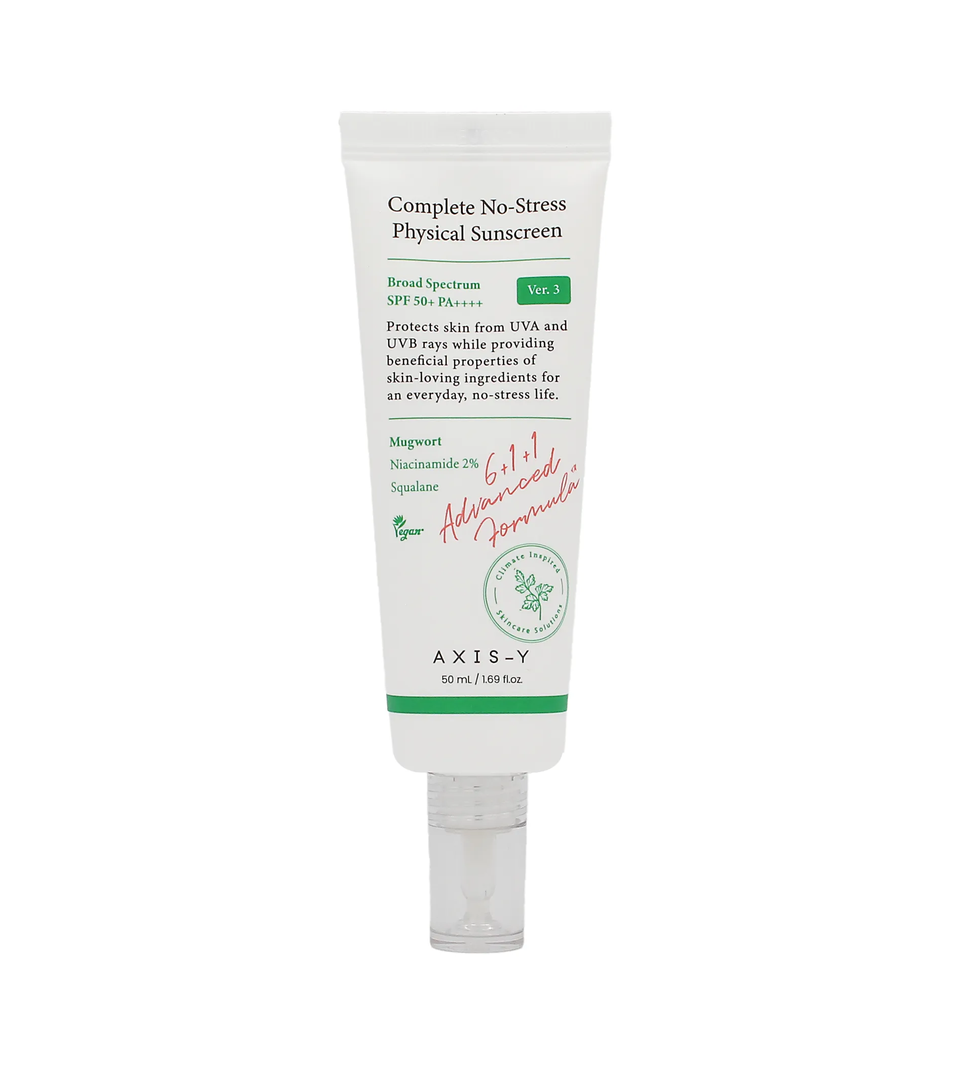 AXIS-Y Complete No-Stress Physical Sunscreen V.3 50ml