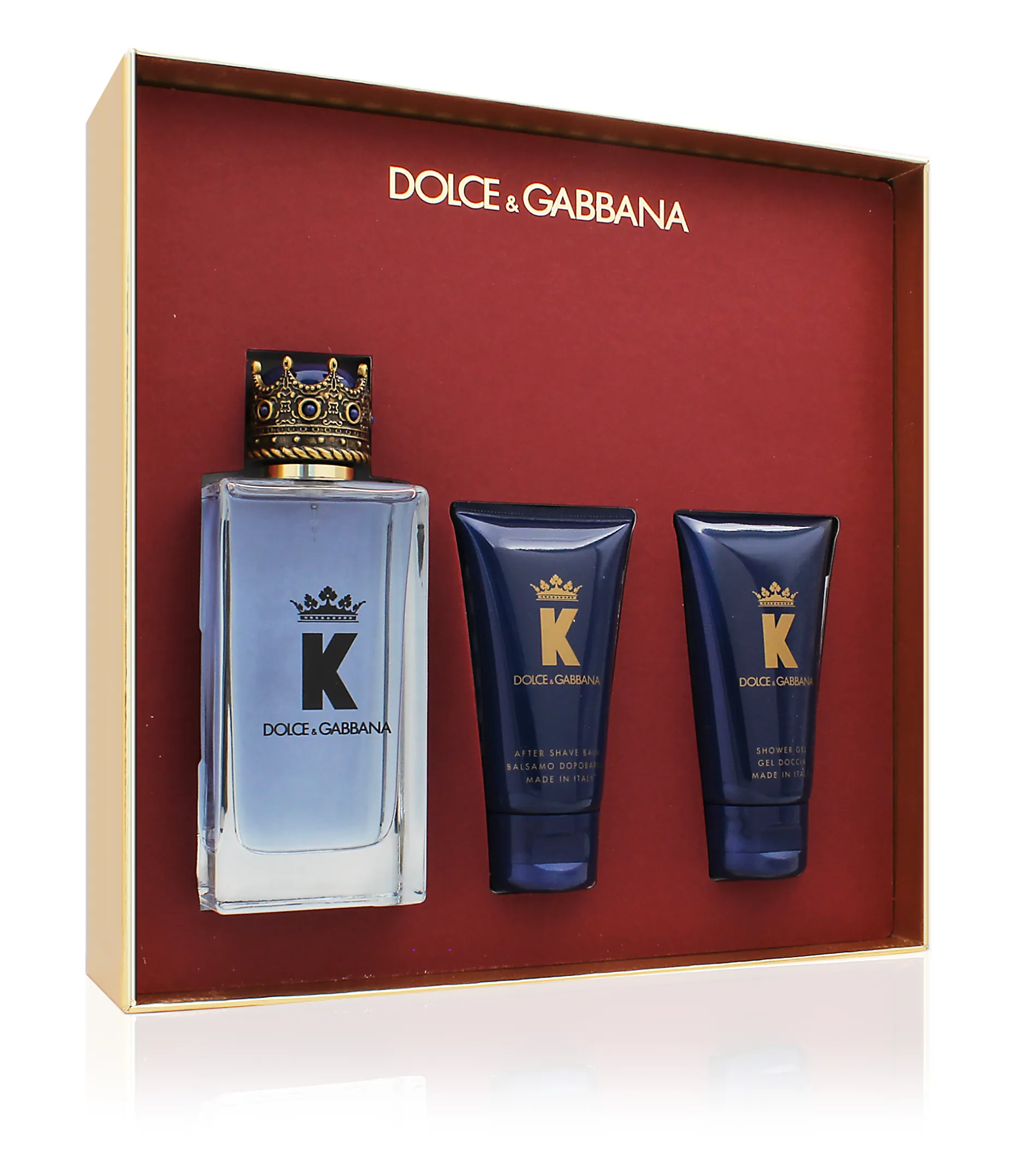 Dolce & Gabbana K by Dolce & Gabbana SET M (EDT 100ml + ASB 50ml + SG 50ml)