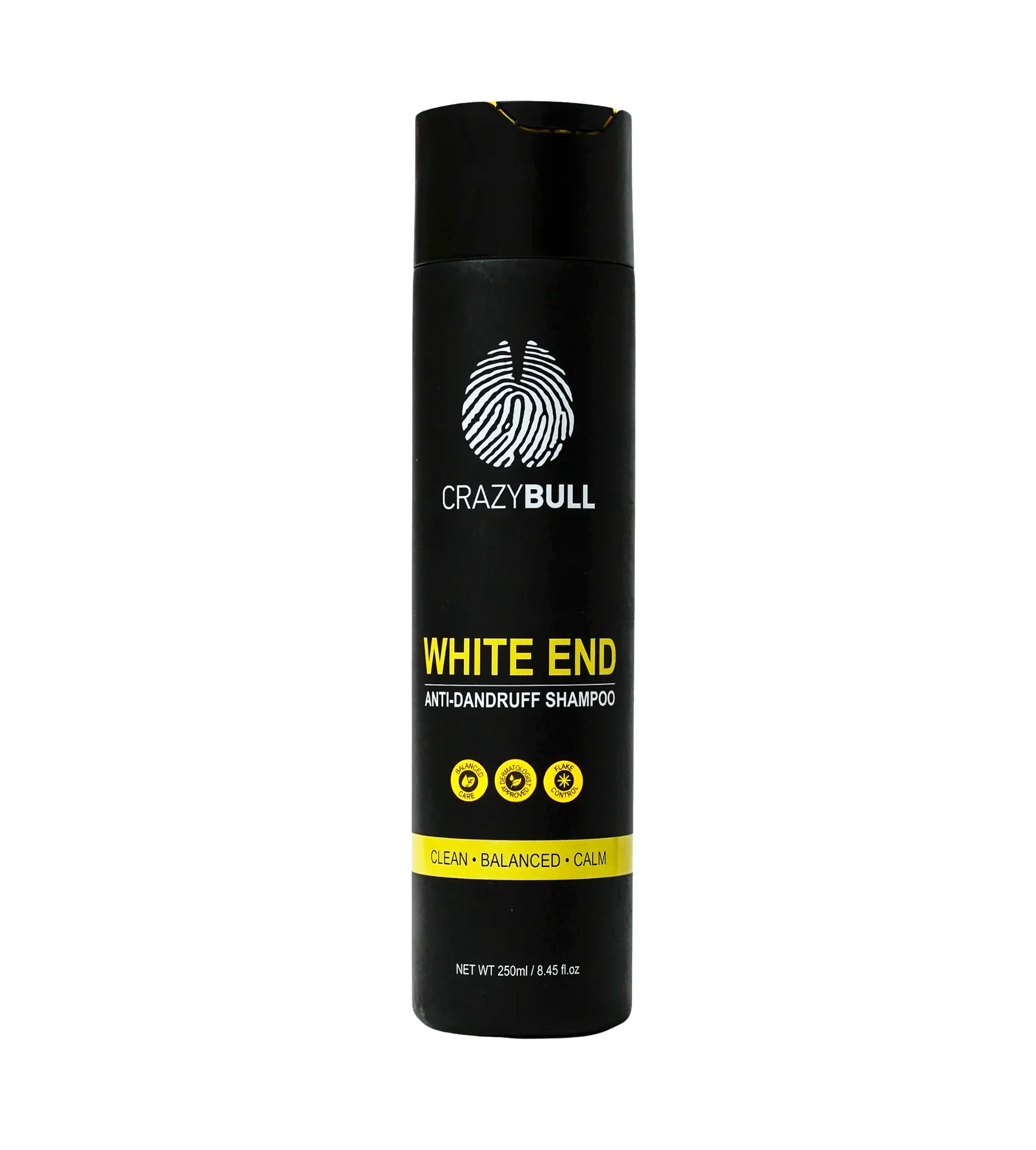CrazyBull White End Anti-Dandruff Shampoo 250ml