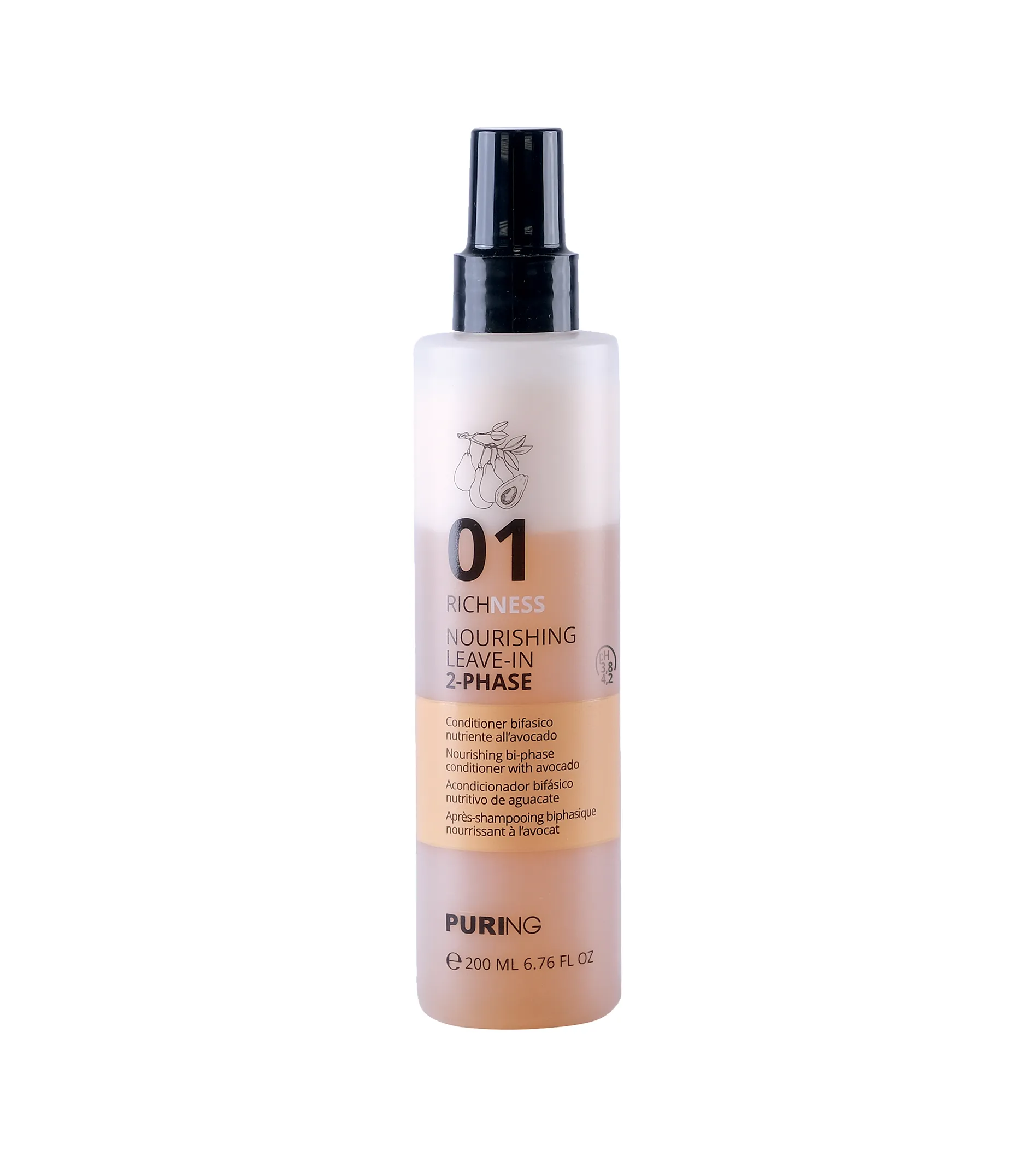 PURING 01 Richness Nourishing Leave-In 2-Phase 200ml