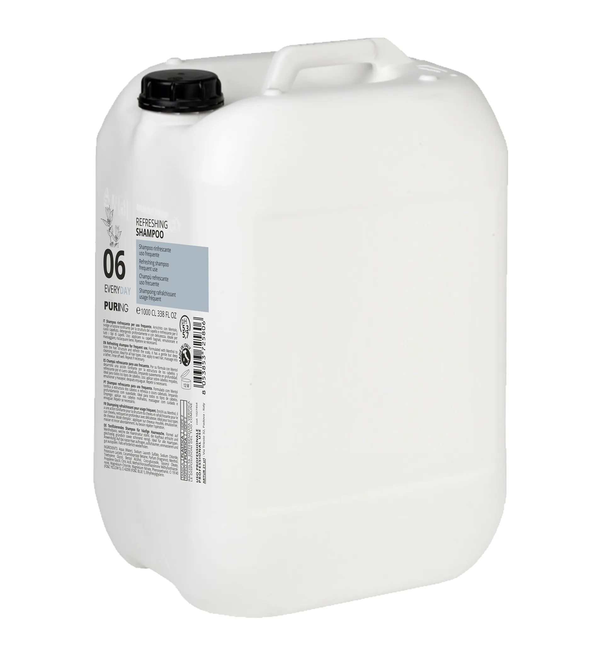 PURING 06 Everyday Refreshing Shampoo 10l