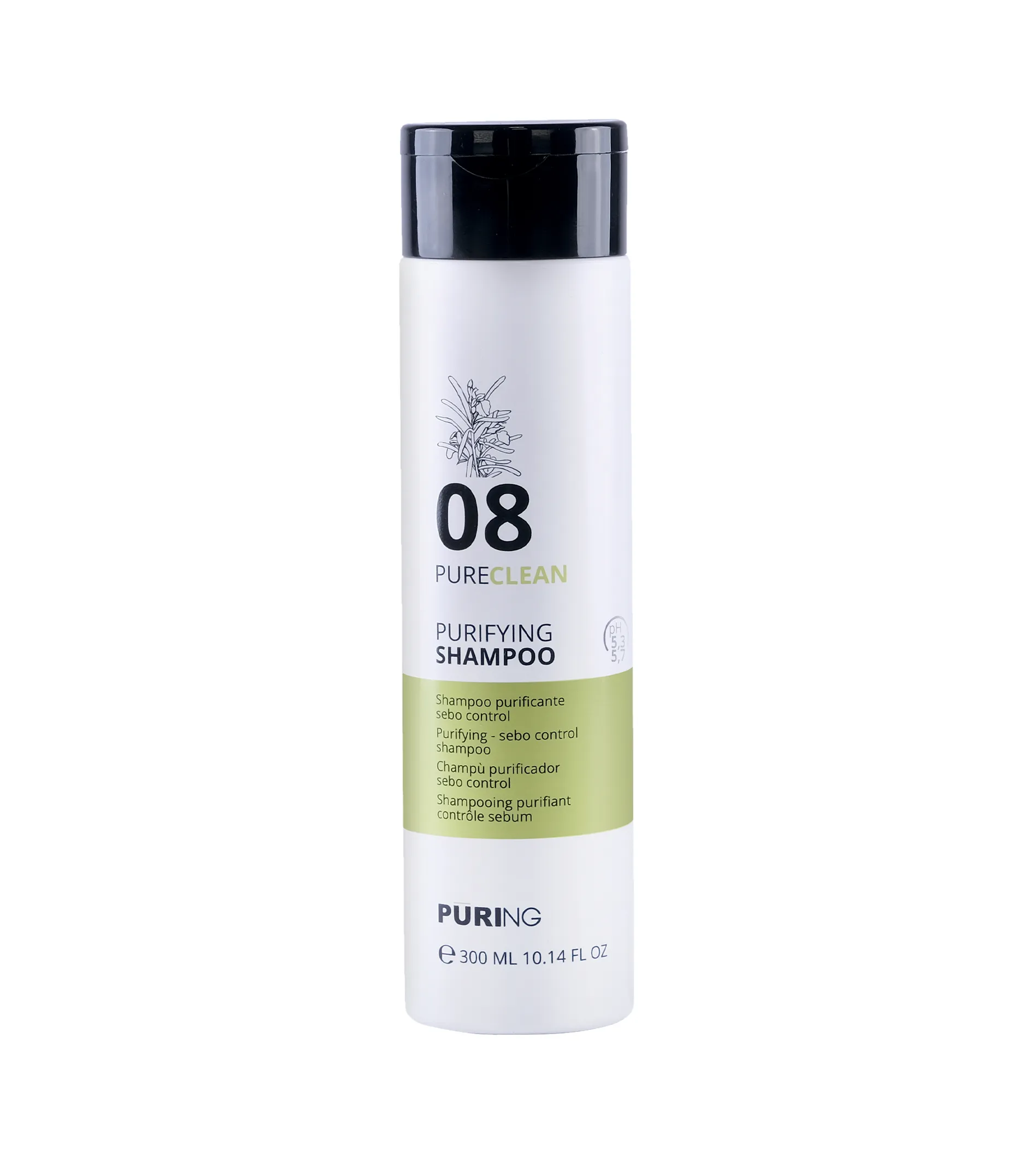 PURING 08 PureClean Purifying Shampoo 300ml