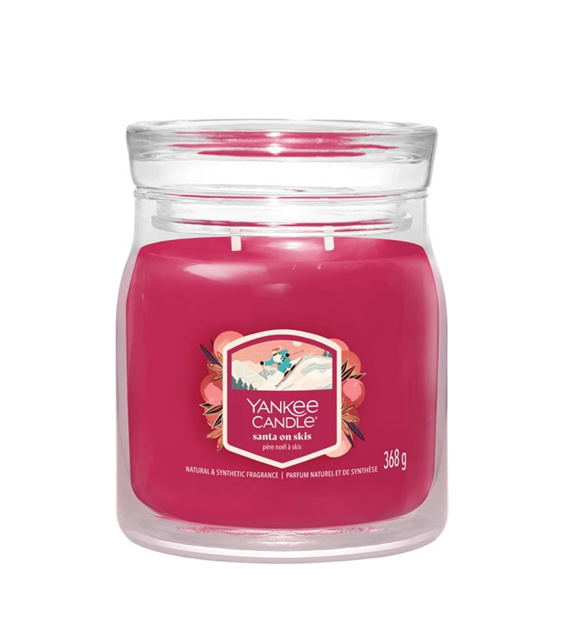 Yankee Candle Santa On Skis Signature Scented Candle 368g