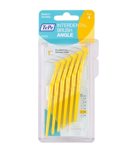 TePe Angle interdental brushes 0,7mm 6 ks
