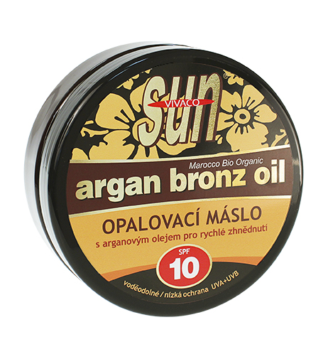 Vivaco SUN Argan Bronz Oil Tanning Butter SPF 10 200 ml