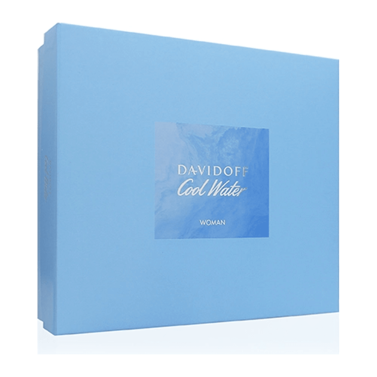 Davidoff Cool Water Woman dárková sada: toaletní voda 100 ml + tělové mléko 75 ml + sprchový gel 75 ml