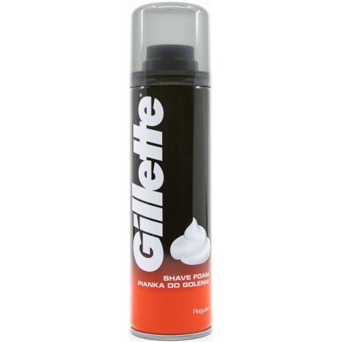 Gillette pěna na holení 200ml Regular