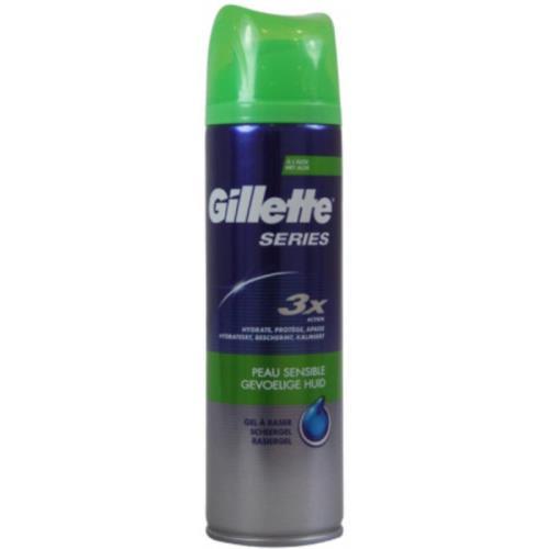 Gillette Series gel na holení 200ml Sensitive Aloe vera