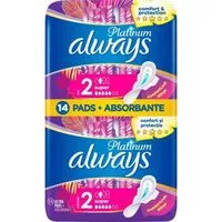 Always Ultra Duo Platinum vložky 2x7ks Super Plus