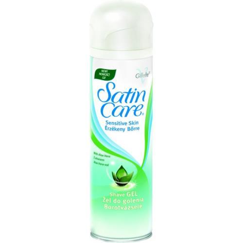 Gillette Satin Care gel 200ml Sensitive Skin Aloe Vera