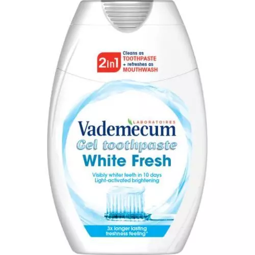 Vademecum Zubní pasta 2v1 White fresh 75ml