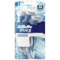 Gillette Blue3 Holící strojek 3ks Ice Cool