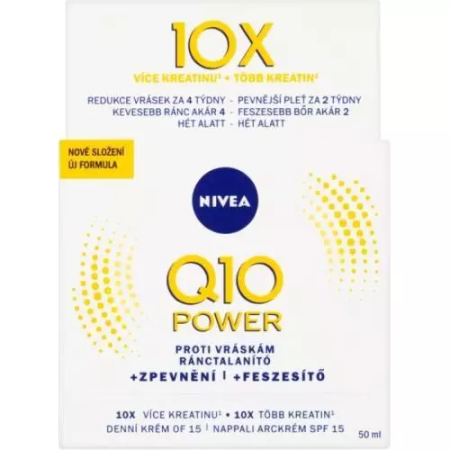 Nivea Q10 pleťový krém 50ml Anti Wrinkle denní