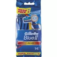Gillette BlueII Plus pohotová holítka 10+4ks Sensitive