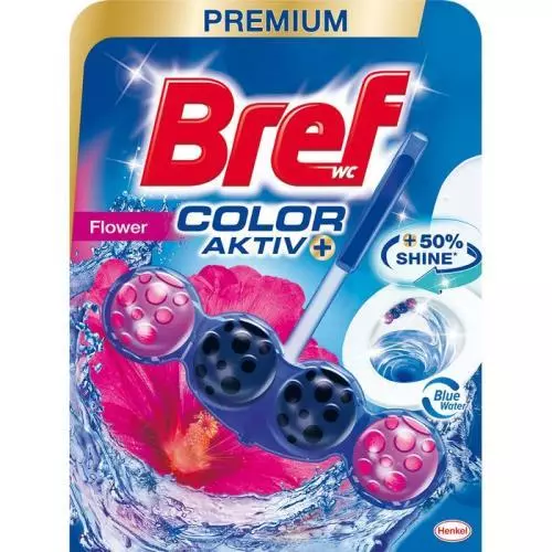 Bref Color Aktiv WC závěs 50g Fresh Flower