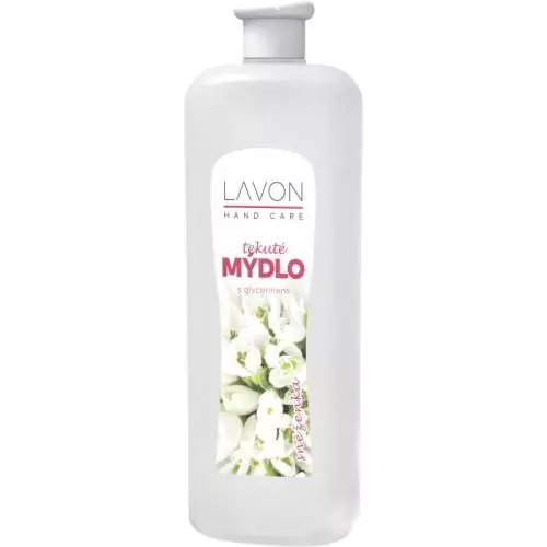 Lavon tekuté mýdlo snowdrop (bílé) 1L