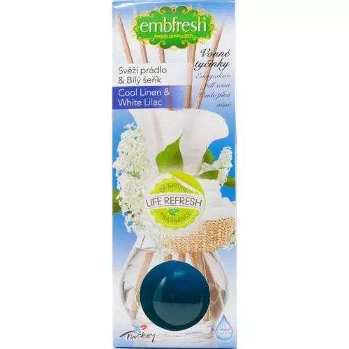 EMB Fresh osvěžovač diffuser cool linen & white lilac 35ML